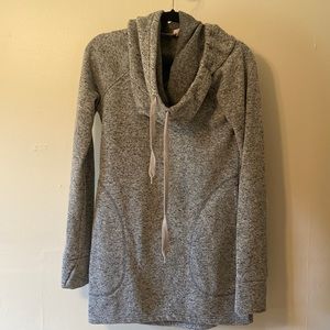 SoyBu Hooded fleece dress. M